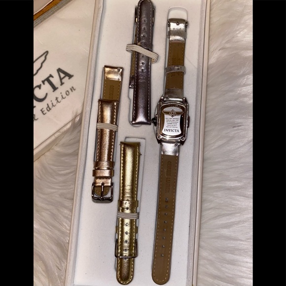 INVICTA SPECIAL EDITION metallic watch & band set main image 4